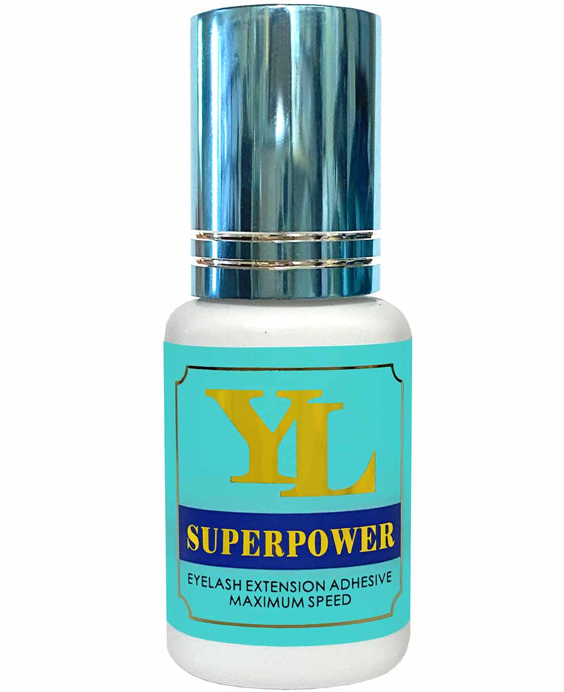 SUPERPOWER Black 0.5 to 1 Second FAST Drying EXTRA STRONG / 8 Weeks Long Retention Glue 5ml Black【Made in Taiwan】