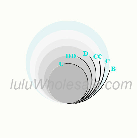Cashmere Faux Mink Matte Black Individual Lash Extensions【Mega Volume 0.03mm 16 lines No-logo】with Orange Strip, Clearance Sale